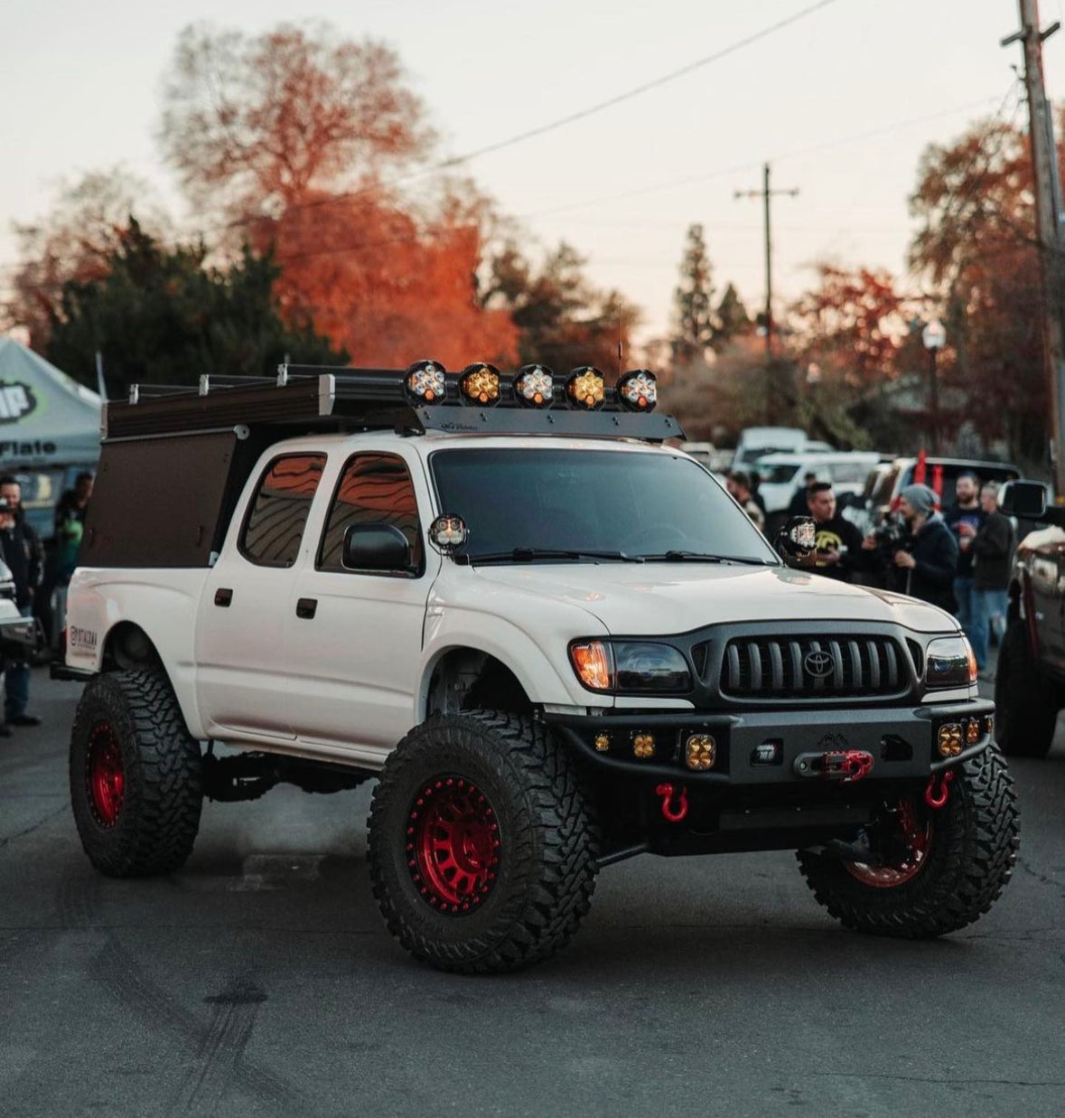 96-04 Tacoma Open Wing Hybrid Front Bumper - Welded - True North Fabrications