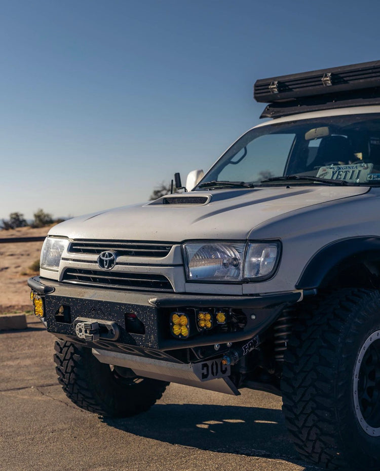 96-02 3rd Gen 4Runner Open Wing Hybrid Bumper - Welded - True North Fabrications