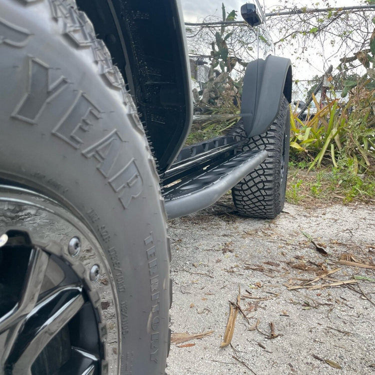 2021+ Bronco 4Dr Frame Mounted Rock Sliders - True North Fabrications