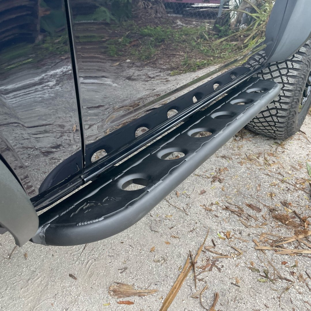 2021+ Bronco 4Dr Frame Mounted Rock Sliders - True North Fabrications