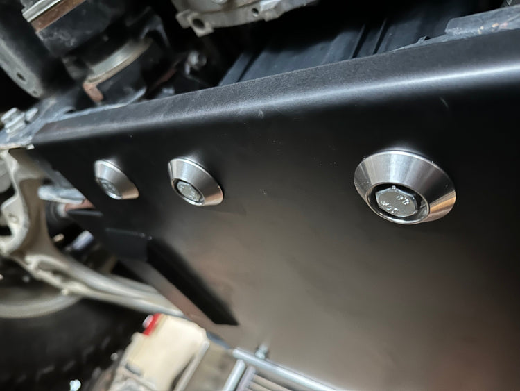 304 Stainless Steel Offroad M10 Bolt Skids (5 Pack) - True North Fabrications