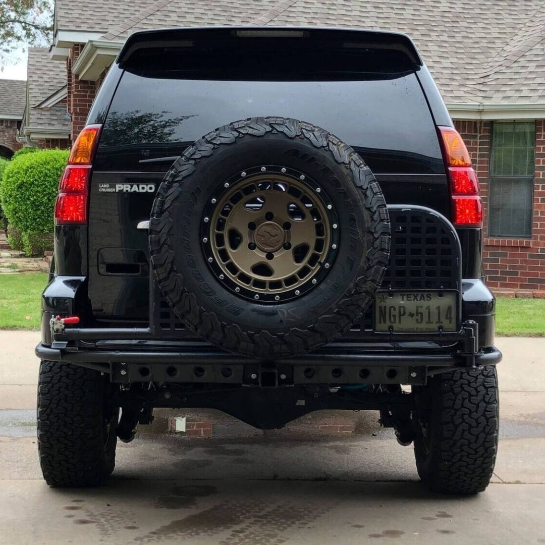 Lexus GX470 Hybrid Rear Bumper - Welded - True North Fabrications