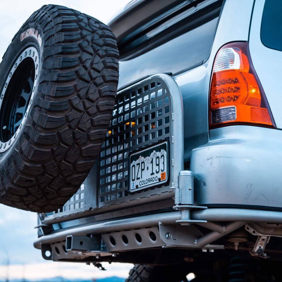 03-09 4th Gen 4Runner Rear Bumper - Welded - True North Fabrications