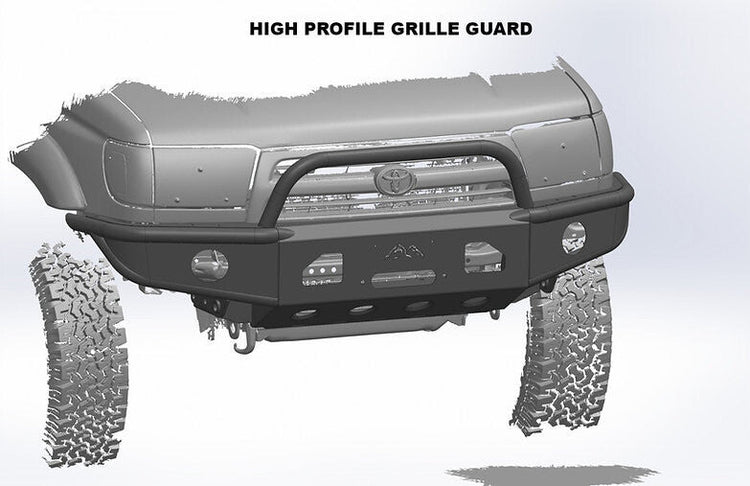 2012-2015 Tacoma Plate Front Bumper - Welded - True North Fabrications