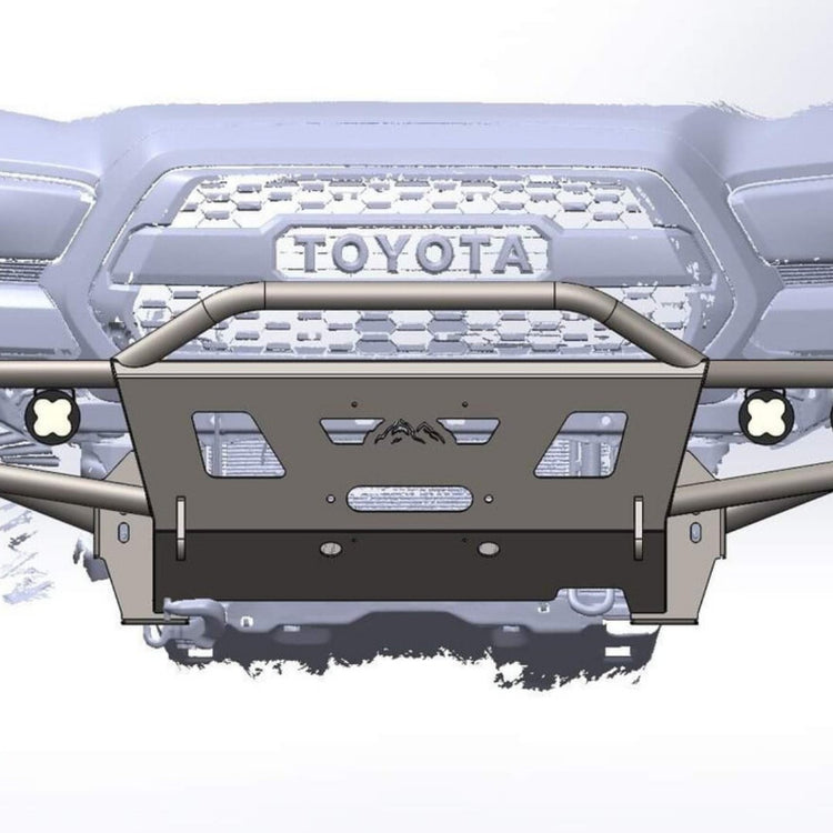 2016+ 3rd Gen Tacoma Hybrid Front Bumper - DIY Kit - True North Fabrications