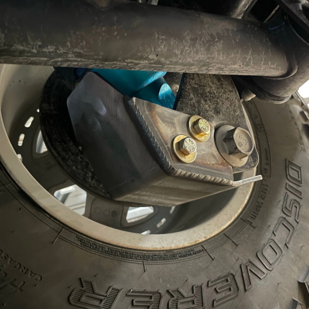 2021+ 6th Gen Bronco Rear Shock Mount Skid Plates - True North Fabrications