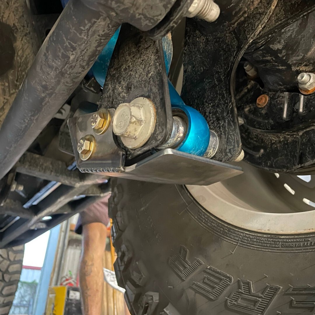 2021+ 6th Gen Bronco Rear Shock Mount Skid Plates - True North Fabrications