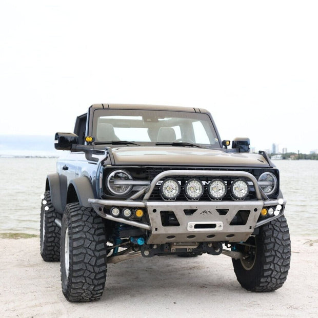 2021+ Bronco Front Winch Bumper - True North Fabrications