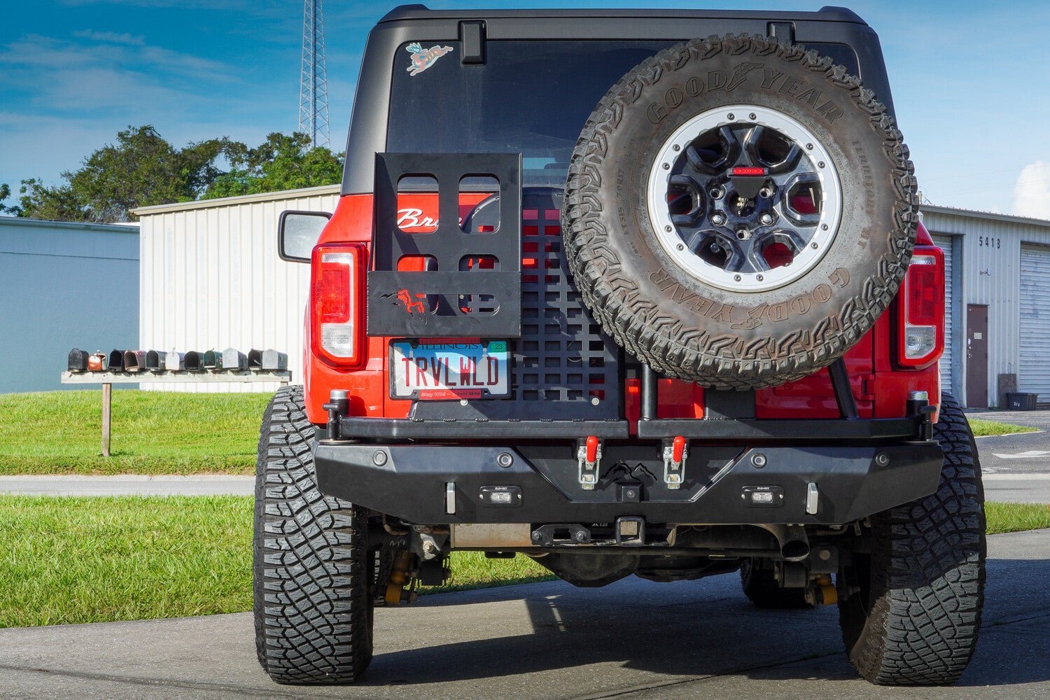 2021+ Bronco Modular Rear Bumper - True North Fabrications