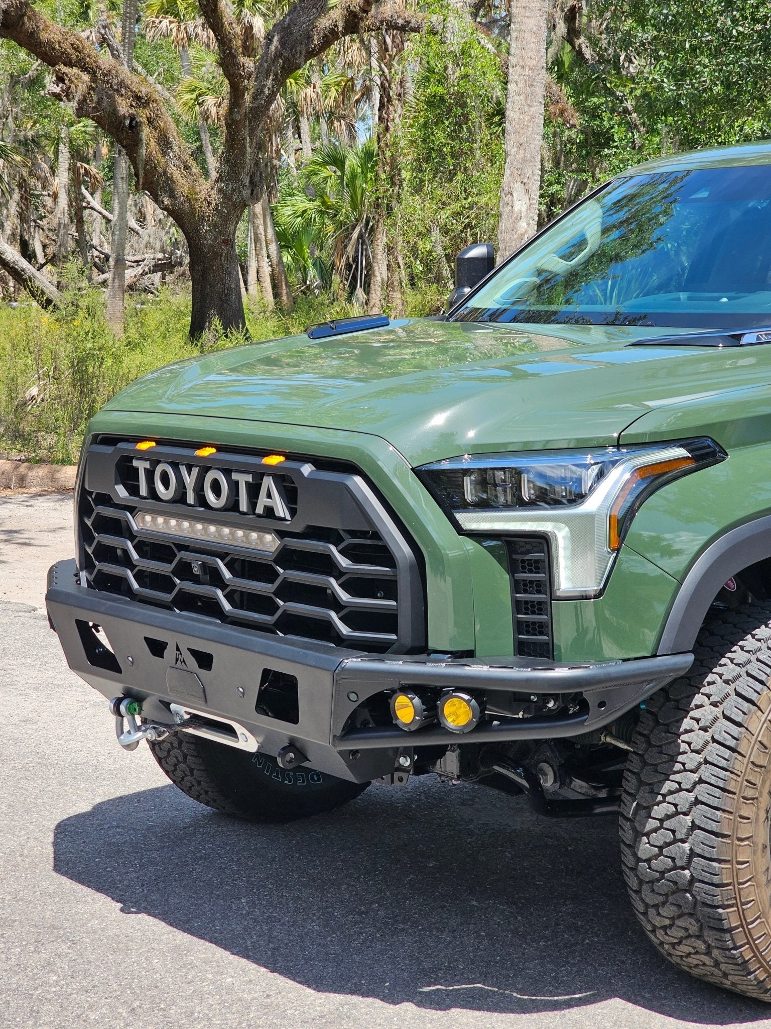 22+ 3rd Gen Tundra Modular Front Bumper - True North Fabrications