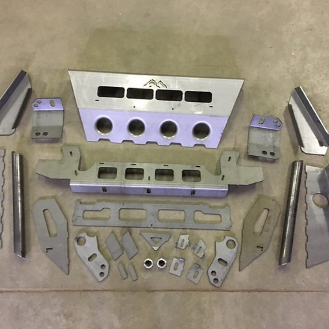 96-02 3rd Gen 4Runner Alpha Front Bumper - Welded - True North Fabrications