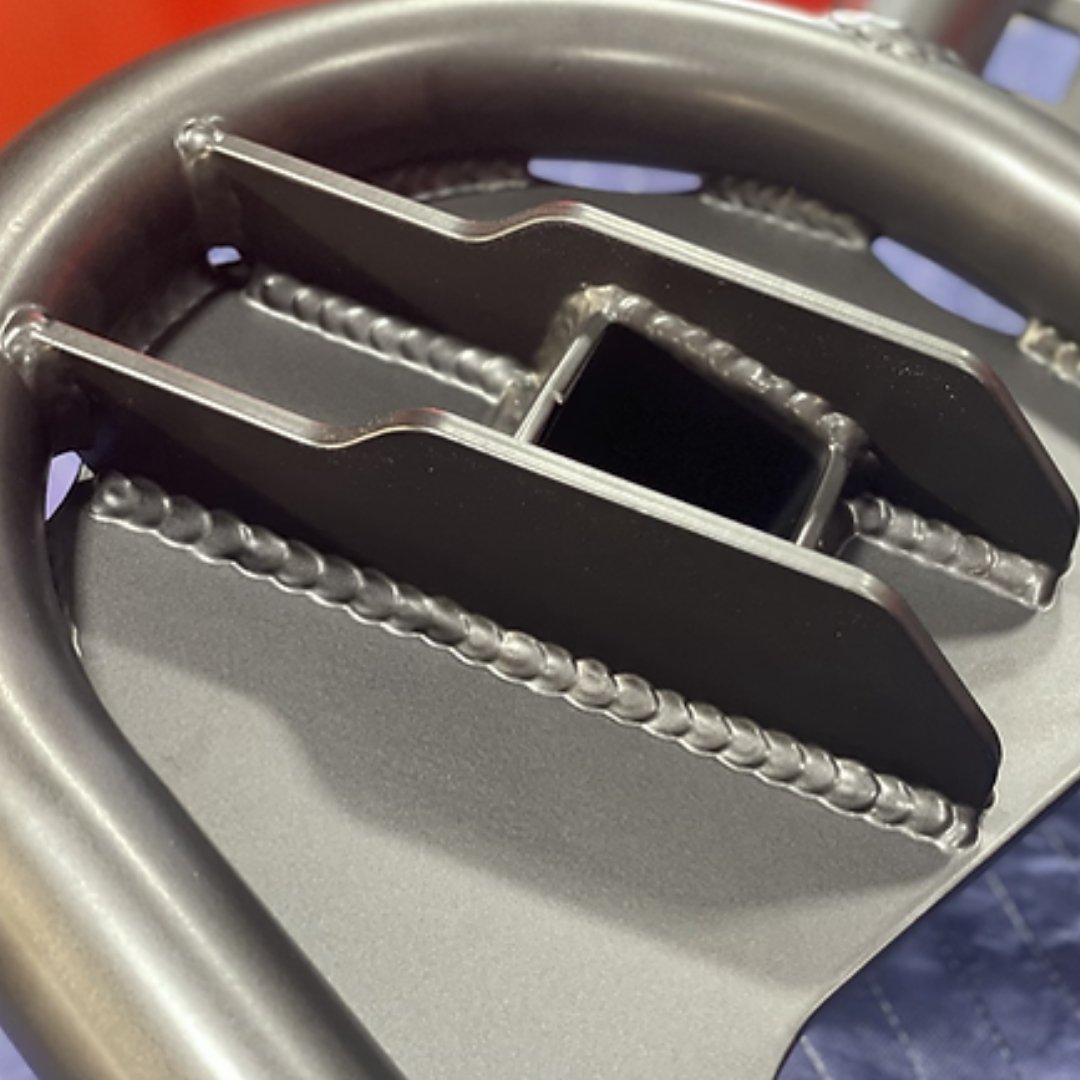 96-02 3rd Gen 4Runner Rear Plate Bumper - Welded - True North Fabrications