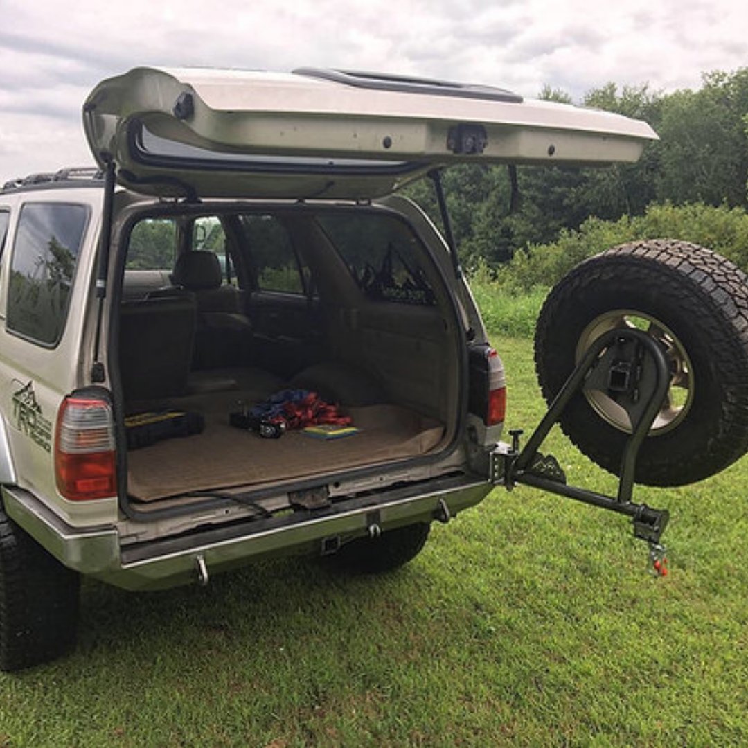 96-02 3rd Gen 4Runner Rear Plate Bumper - Welded - True North Fabrications