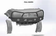 96-04 Tacoma Open Wing Hybrid Front Bumper - Welded - True North Fabrications