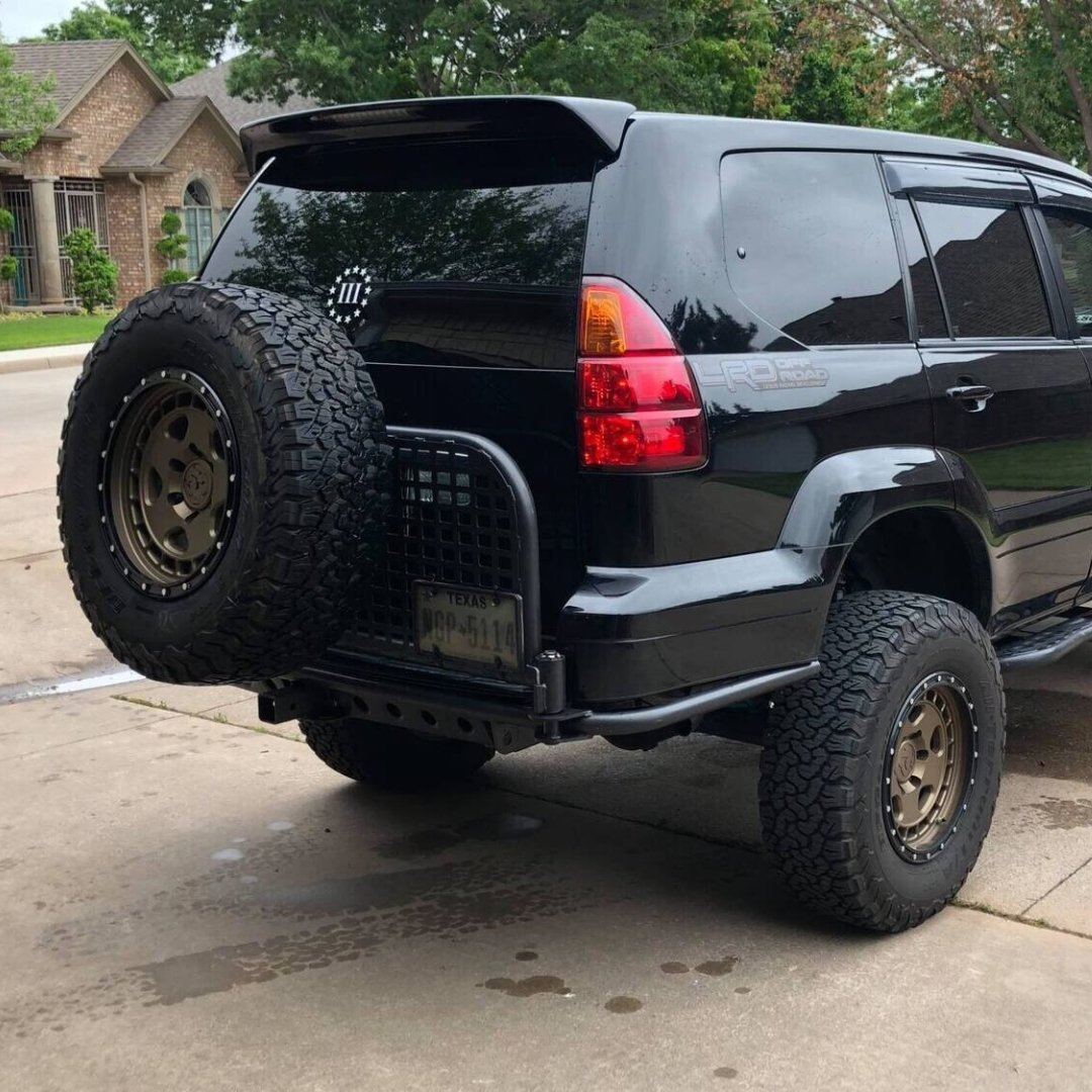 Lexus GX470 Hybrid Rear Bumper - DIY - True North Fabrications