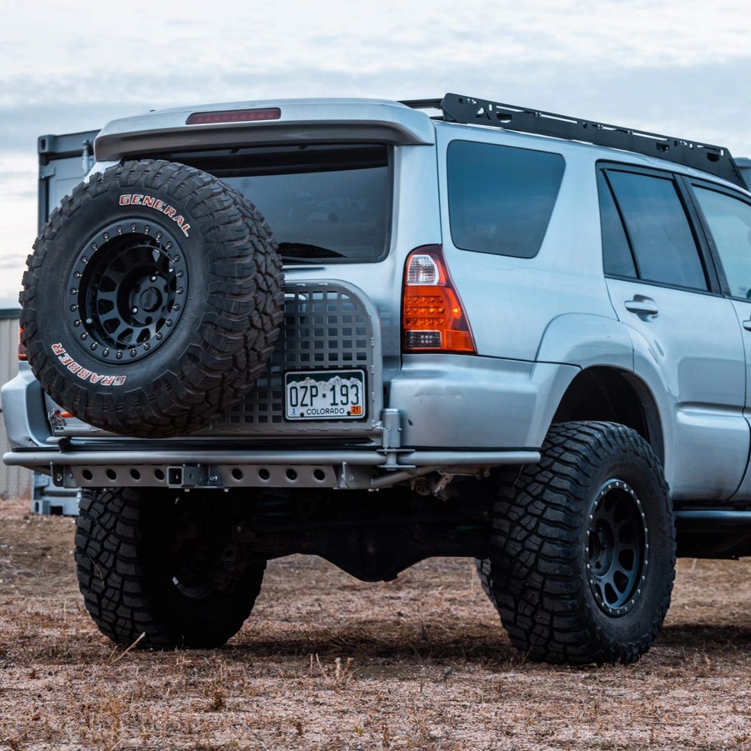 Lexus GX470 Hybrid Rear Bumper - Welded - True North Fabrications